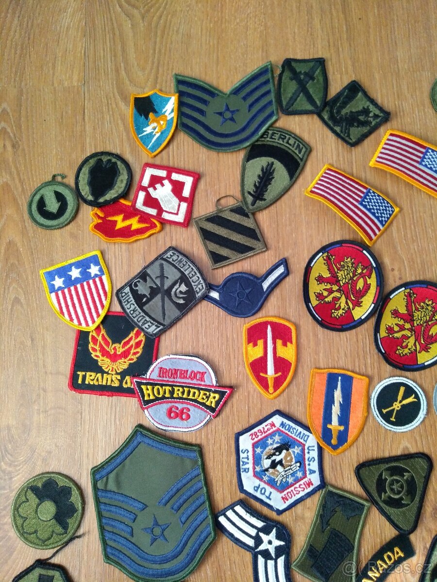 US army nášivky, nášivky - 5