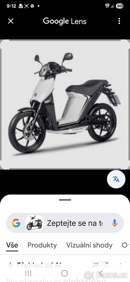 Elektricky skutr max. rychlost 70km/hod. - 5