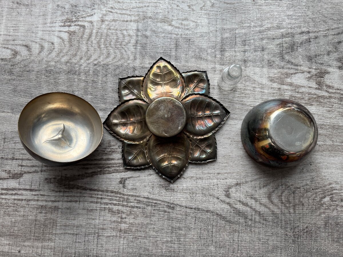 Starožitná dekorace - jablko na panáky - 5