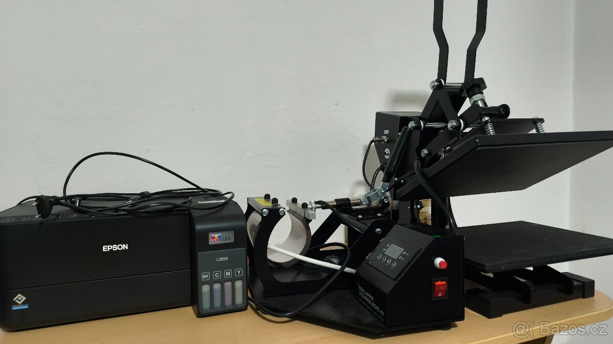 Sublimační sada, 2x termolis, tiskárna Epson, material - 5