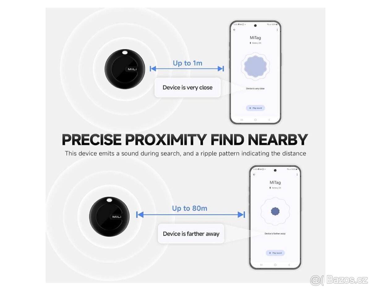 Chytré lokátory MiLi MiTag 4-balení - 5