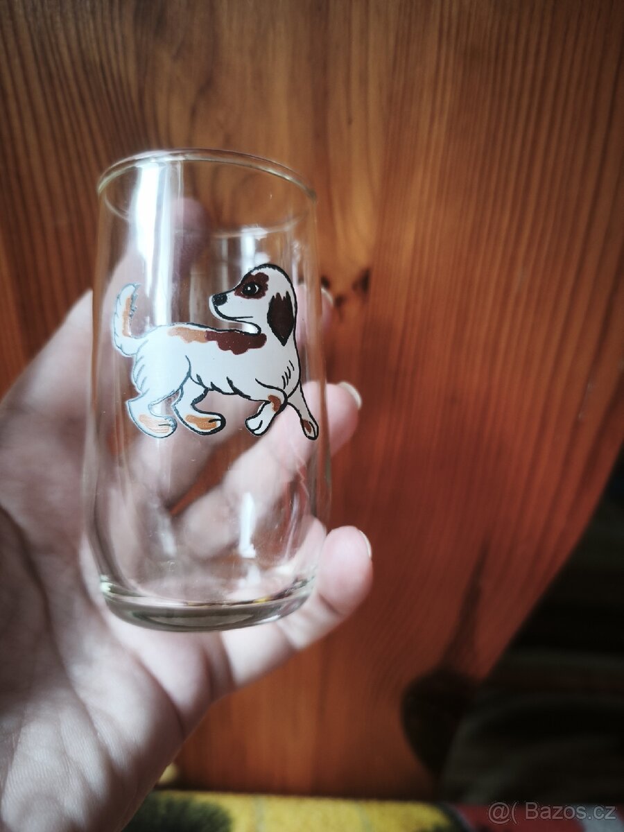 Retro dětské skleničky - 5