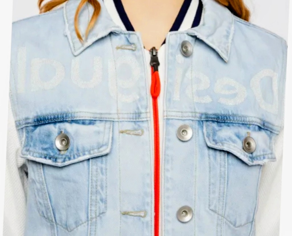 Bunda Jeans DESIGUAL xl - 5