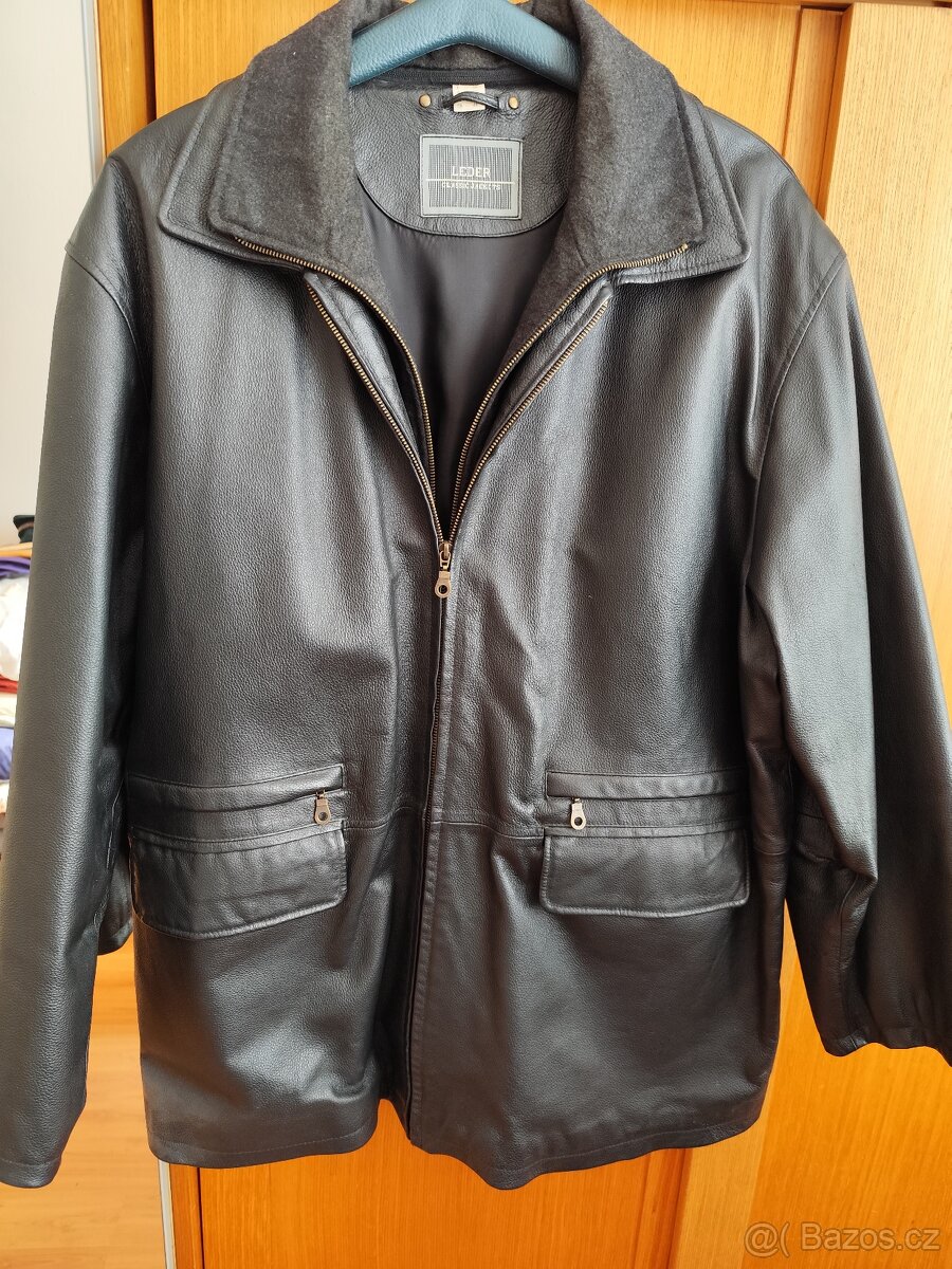 Pánská kožená bunda - 5