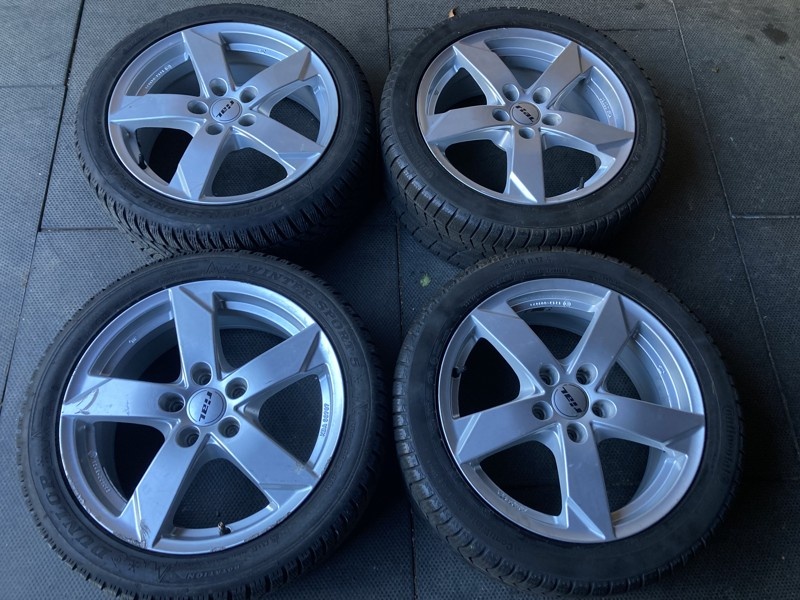 Alu kola ŠKODA OCTAVIA III - RIAL 17" 5x112 zimni 225/45R17 - 5