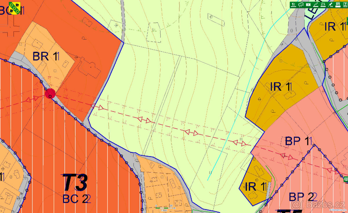 Těptín 19 858 m² - 5