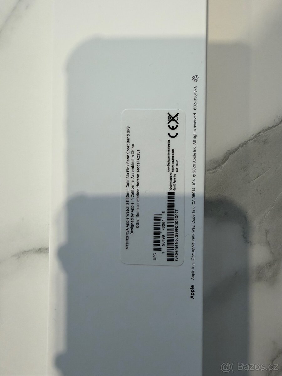 Apple Watch SE 40mm Gold Alu Pink - 5