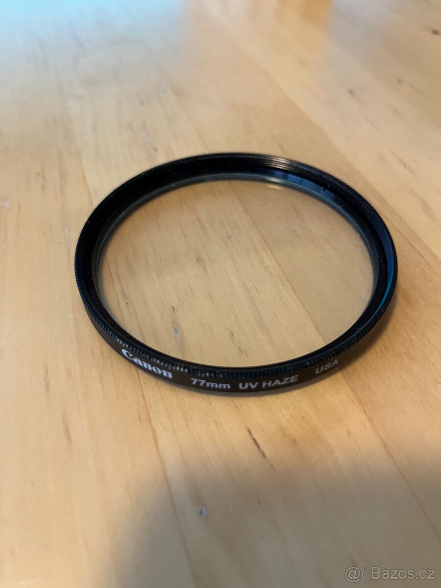 Filtry 77 mm - Canon UV a B+W C-POL MRC KSM - 5