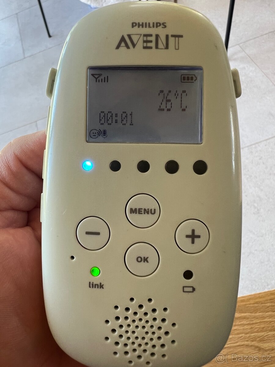 Prodám digitální chůvičku Philips Avent SCD721/26 - 5