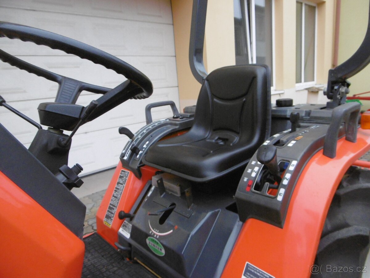 Malotraktor KUBOTA ASTE 175D s rotavátorem - 5