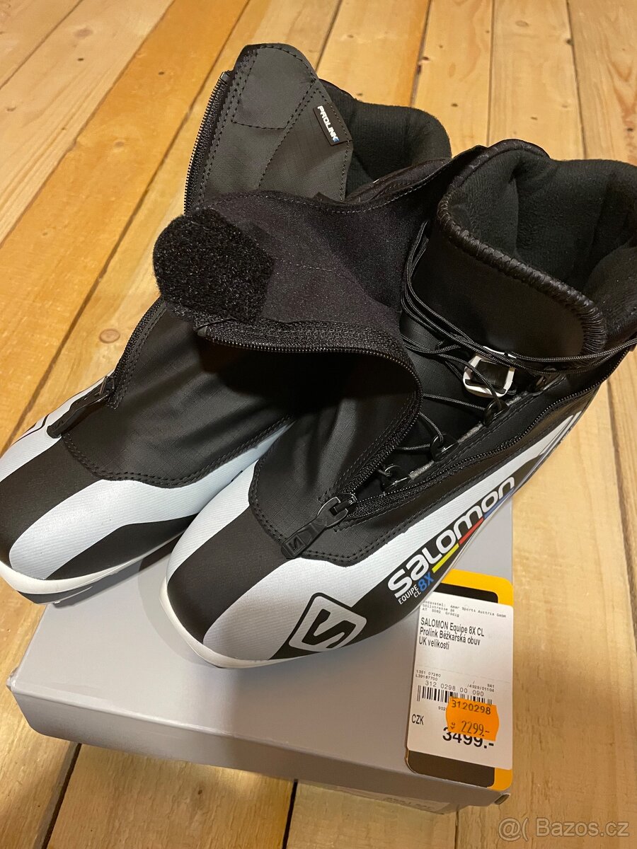 Běžky Sporten,boty Salomon 43,1/3,hole,téměř nové. - 5