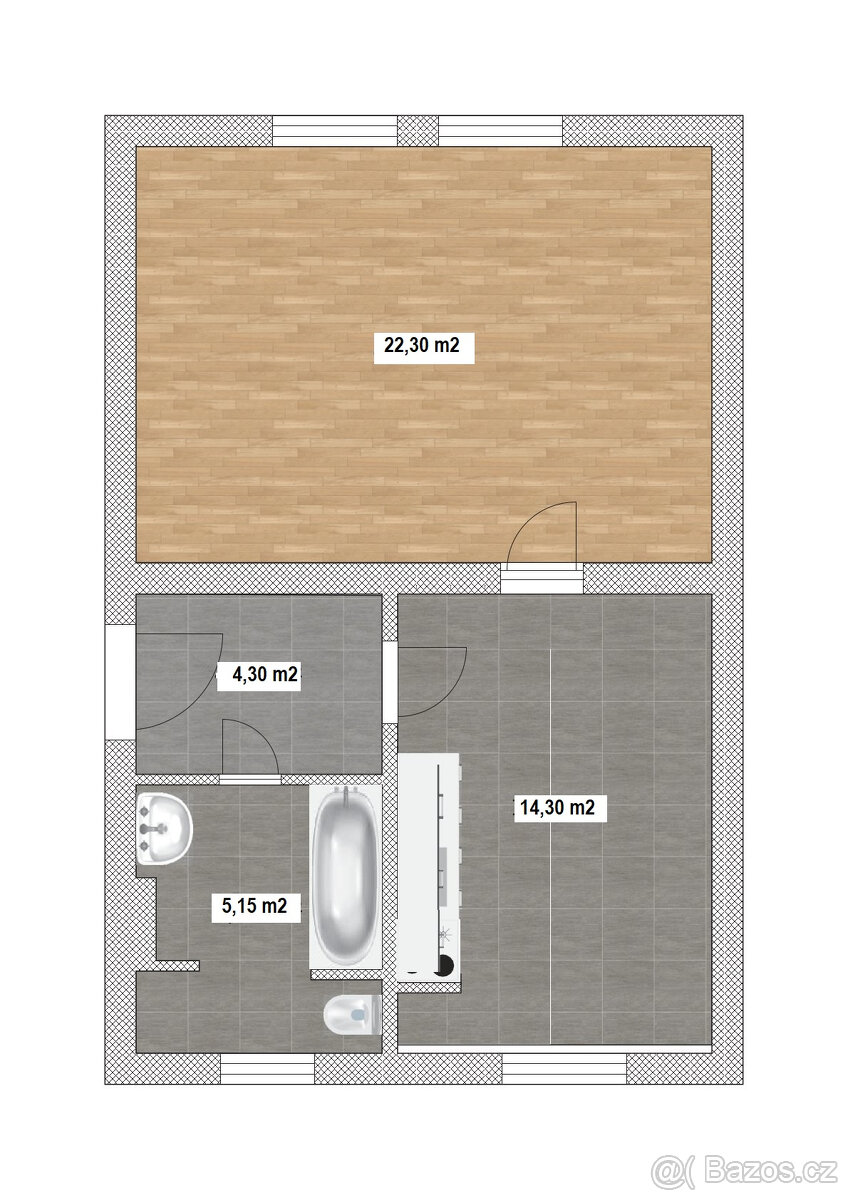 Prodej bytu v OV, 55,62 m2, Pavlovova, Svitavy, Předměstí - 5