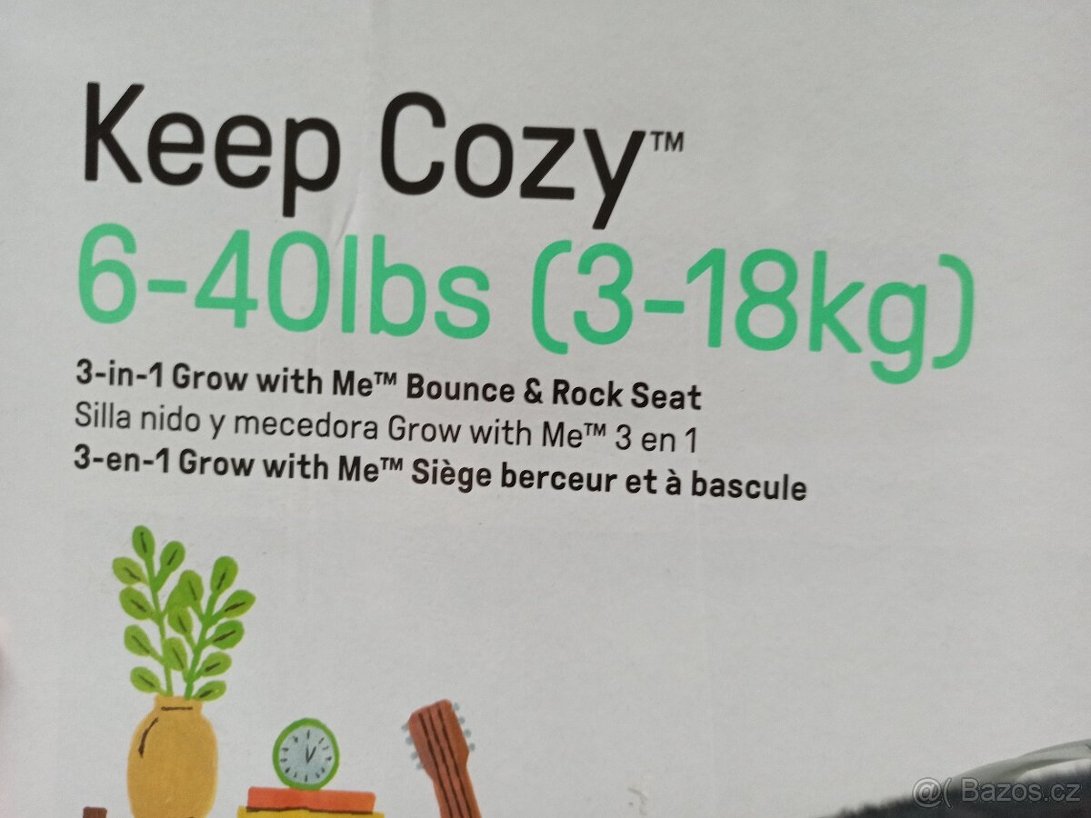 Houpací a vibrační lehátko Ingenuity - 5