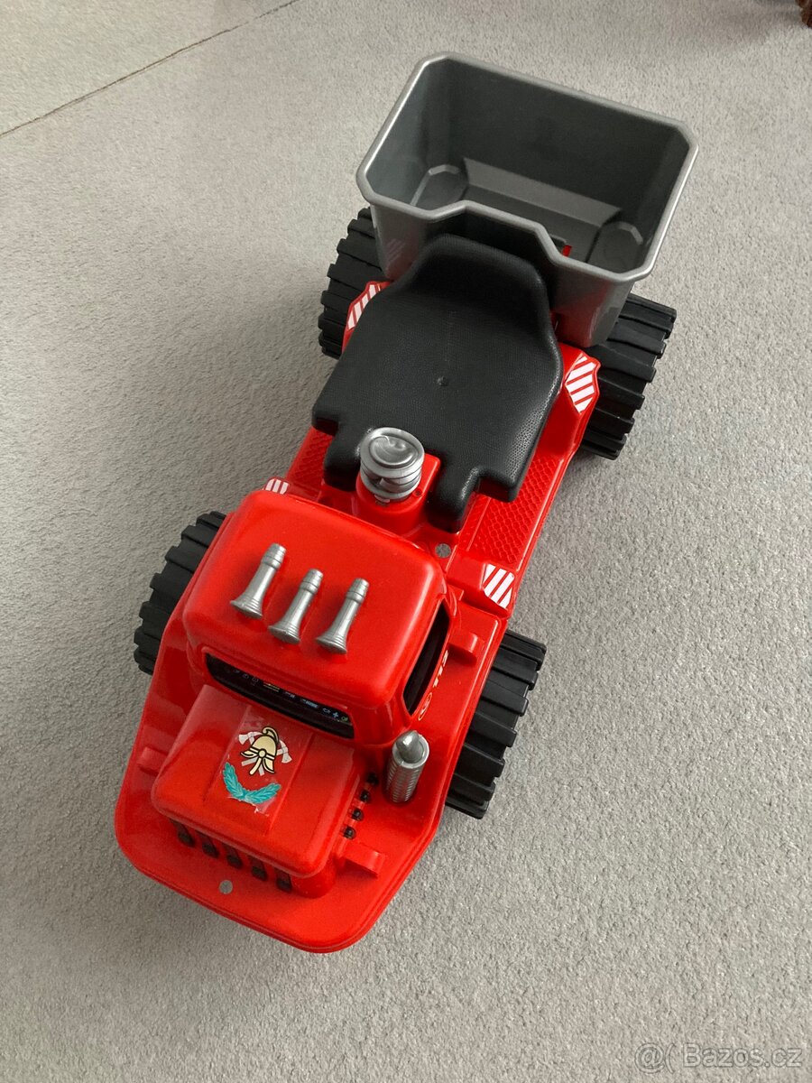 Dětské odrážedlo BAYO hasičské auto s korbou - 5