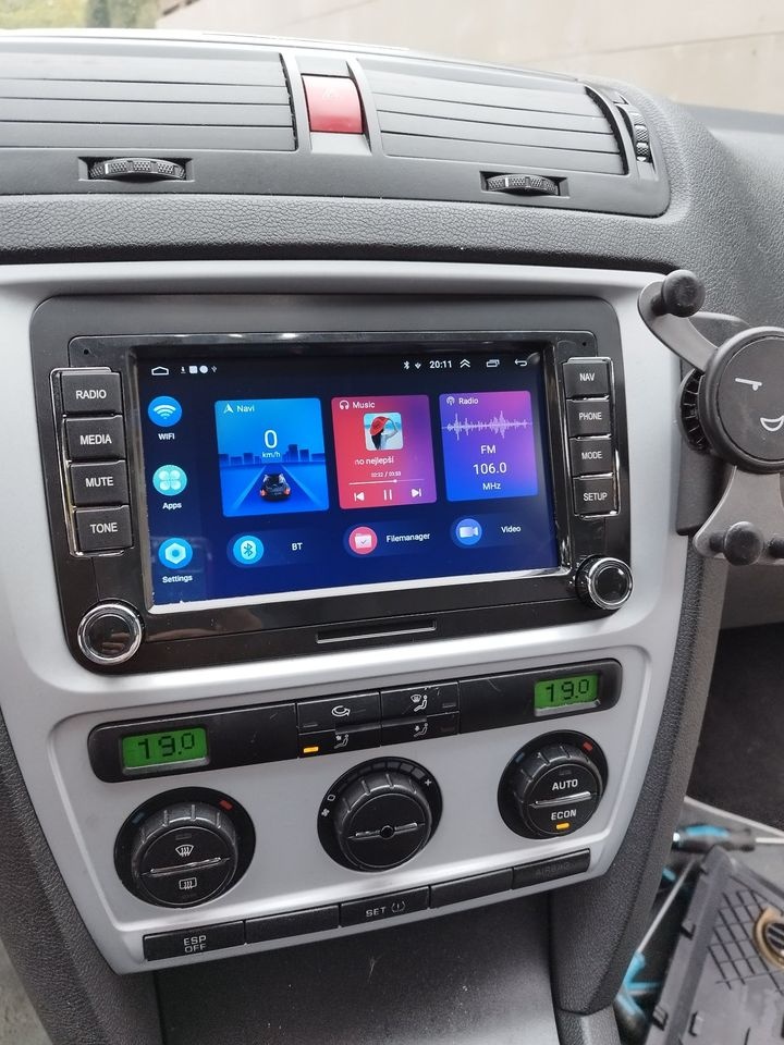 Autorádio pro Škoda VW s Carplay - 5
