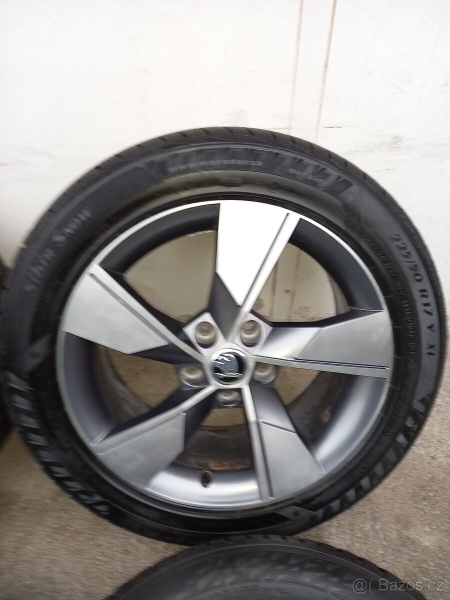 Originál alu kola skoda octavia scout - 5