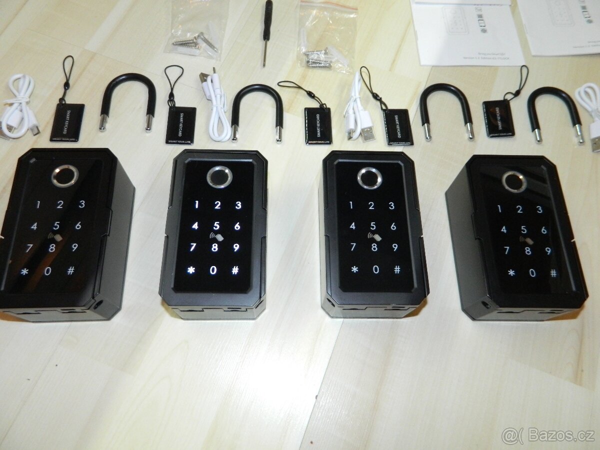 Prodám 4x Schránku na klíče Keybox STAR Smart. - 5