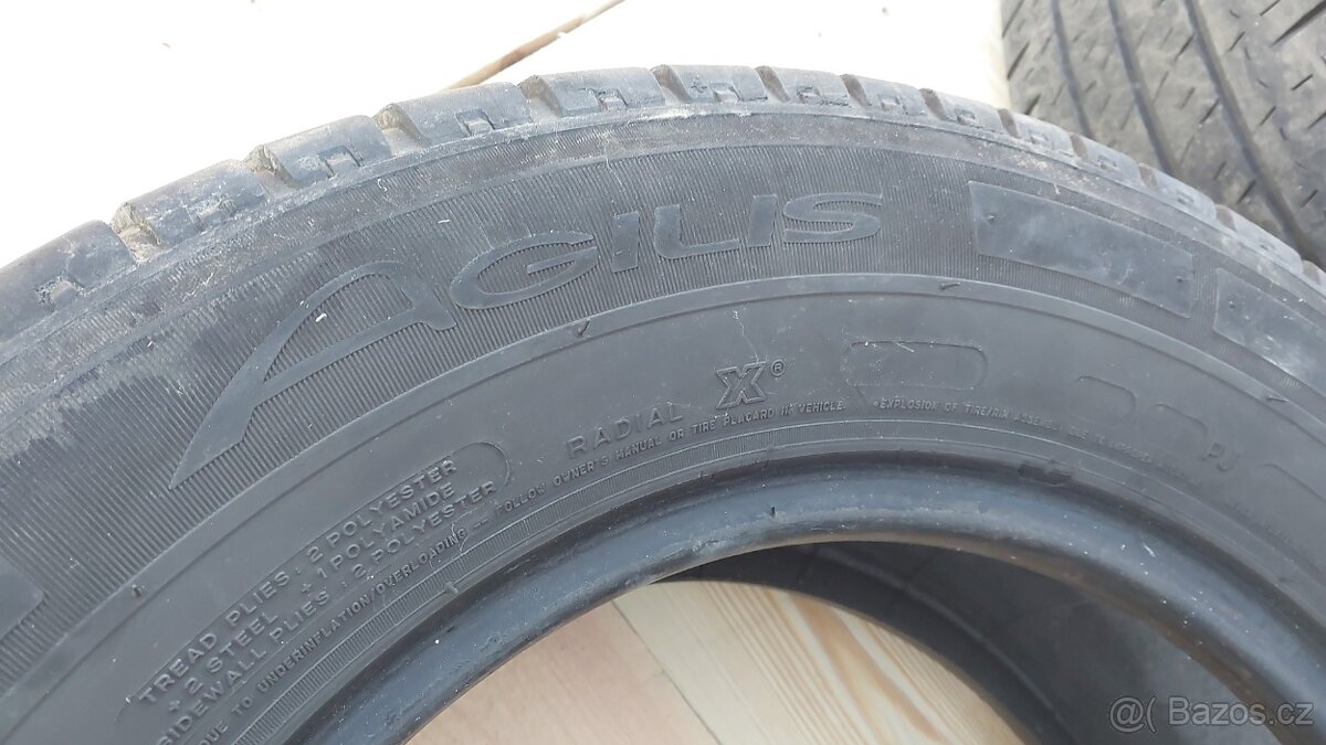 Sada 4x Pneu Michelin 225/65R16C Renault Master - 5