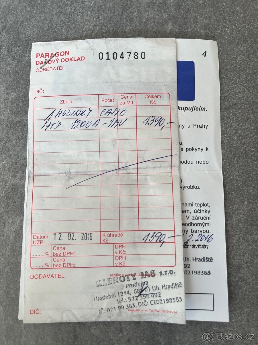 Hodinky Casio MTP-1200A - 5