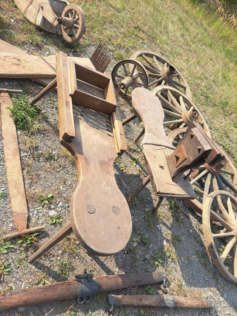 Konvolut starého zemědělského nářadí - 5