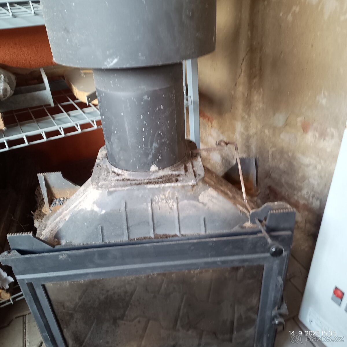 Krbová vložka litinová+ kouřovod - 5