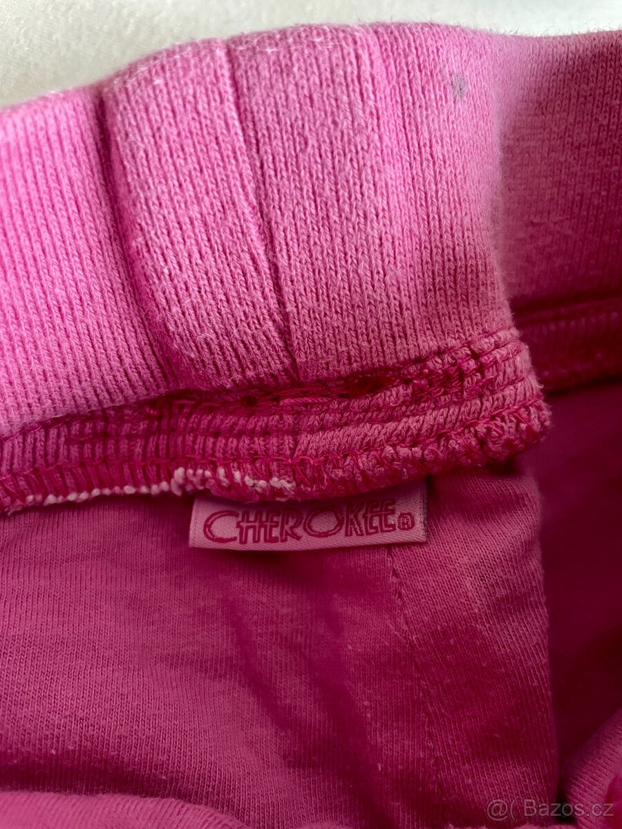 Dívčí zateplené podzimní/zimní džíny vel. 92 - 5