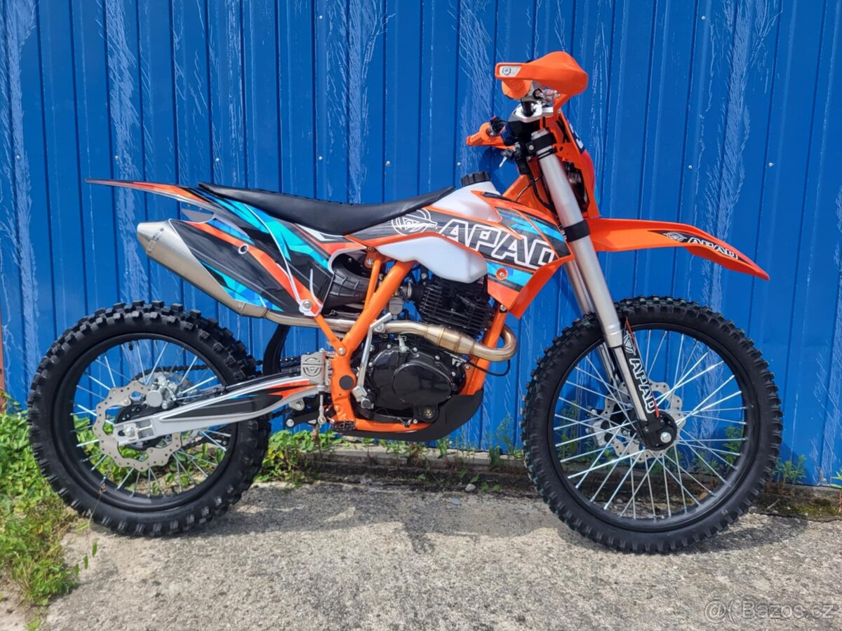 Pitbike APAQ PRO MAX 300cc E-START + svetlo - 5
