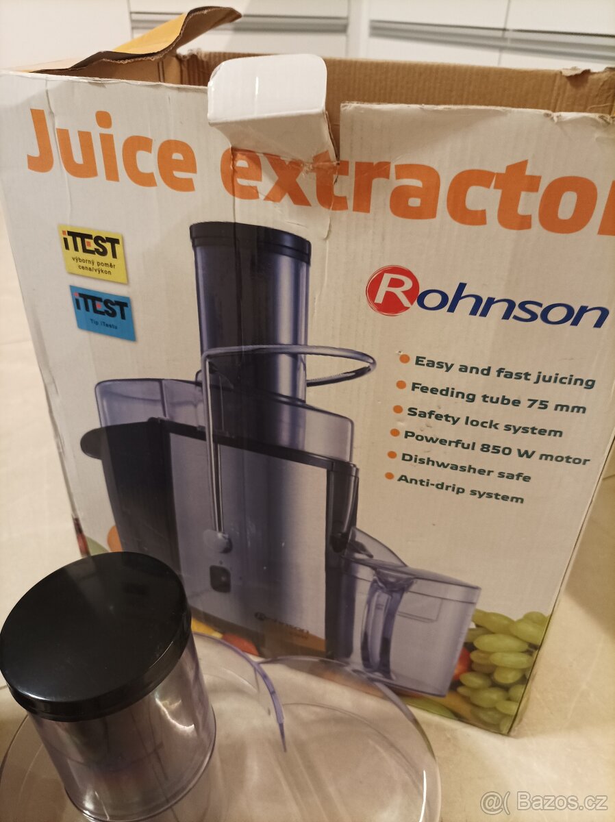 Odšťavňovače Rohnson R 427 jako nový málo používaný - 5