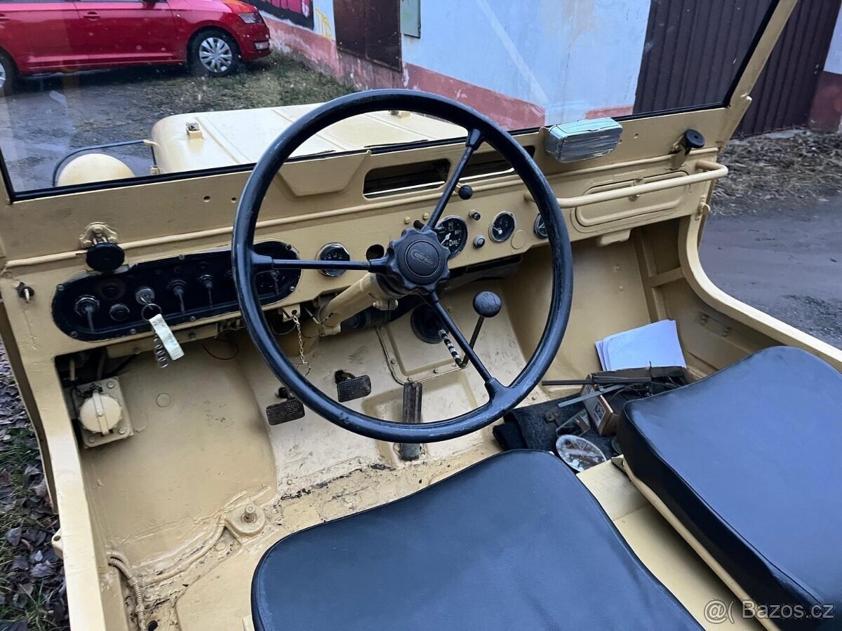 DKW Munga 4 Auto Union AUDI vojenský Jeep - 5