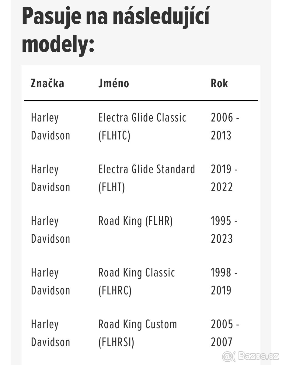 Deflektory - Harley davidson - 5