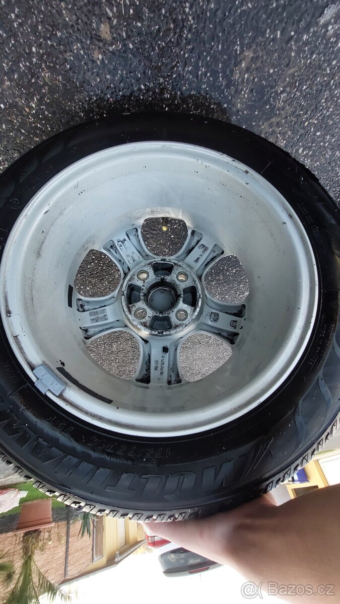 Letní pneu - 165/65 R14, disky - 51/2J×14 - 5