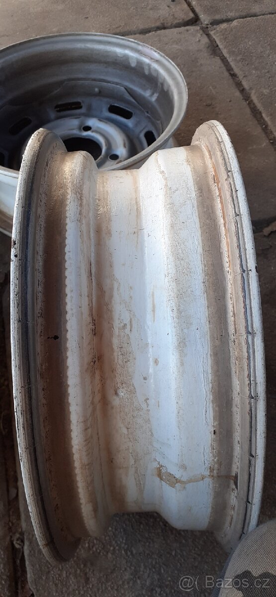 Plechové disky 13" Škoda 120 - 5