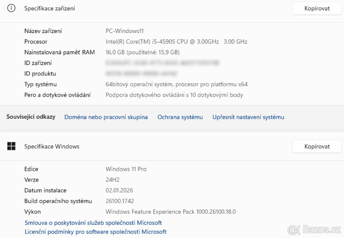 Počítač All in one 23" dotykový - 5