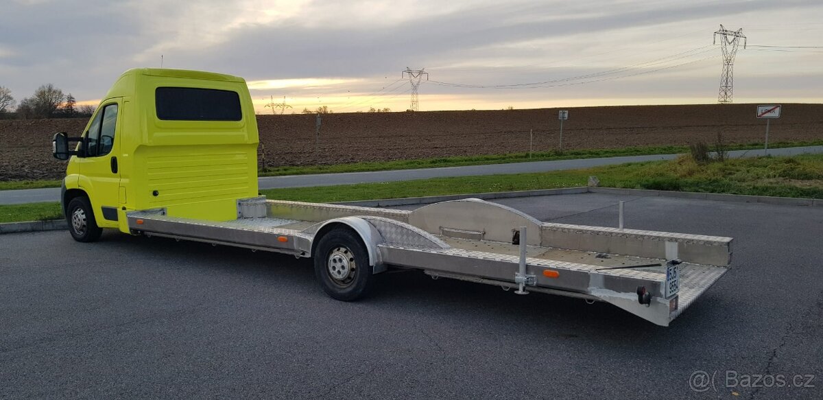 Fiat Ducato na přepravu bazénů 23cm výška ložné plochy - 5