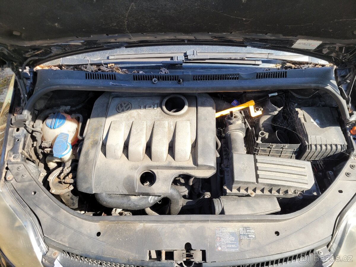 Volkswagen Golf Plus 1.9 TDI, 2007, náhradní díly - 5