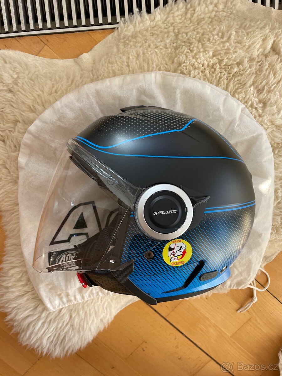 Dětská Airoh otevřená přilba HELIOS MAP - 5