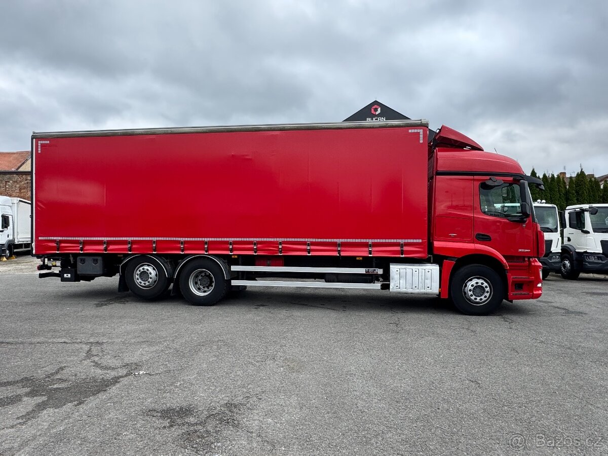 MERCEDES ACTROS 2536L 6X2, ČELO, 22PALET, LŮŽKO - 5