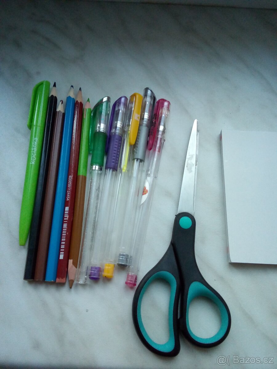 penál Herbita vybavený,vintage pouzdro - 5