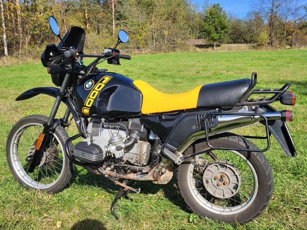 BMW R100 GS ,1988, CZ doklady,shodna čísla R+M,po servise - 5