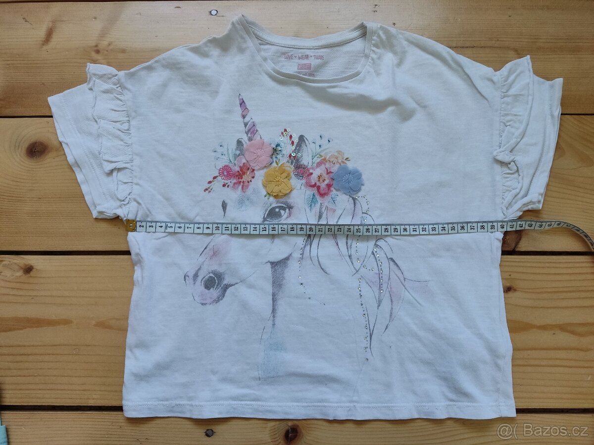 Dívčí tričko vel. 134-140 - 5