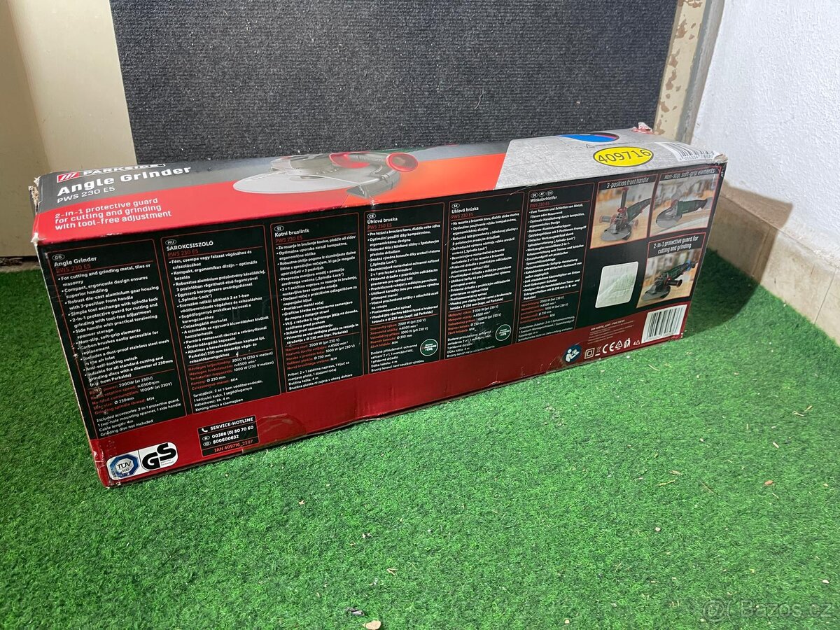 Elektrická úhlová bruska Parkside - 5