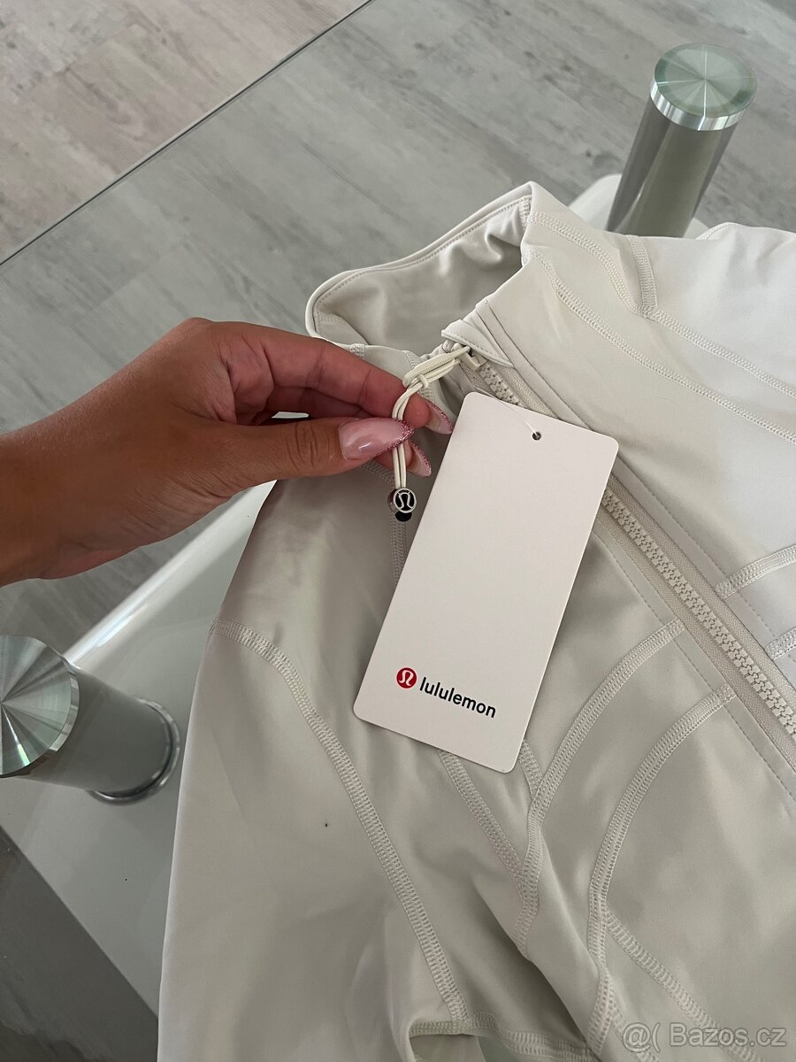 LULULEMON bílá dámská mikina - 5