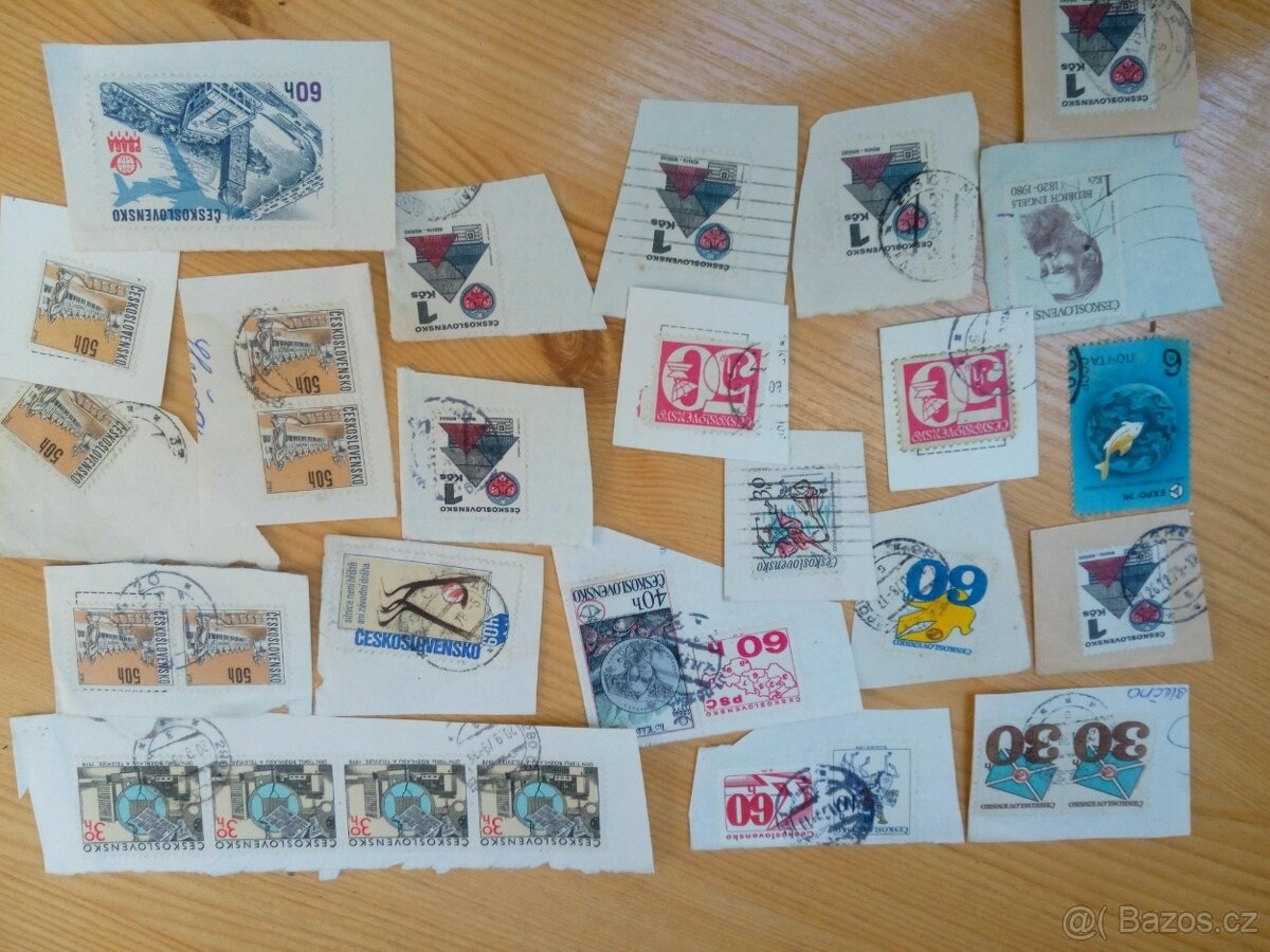 Prodám použité známky - 5