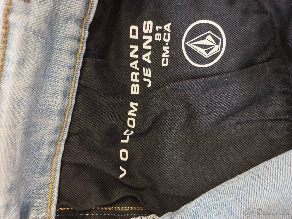 Pánské slim džíny Volcom Vorta, super stav - 5