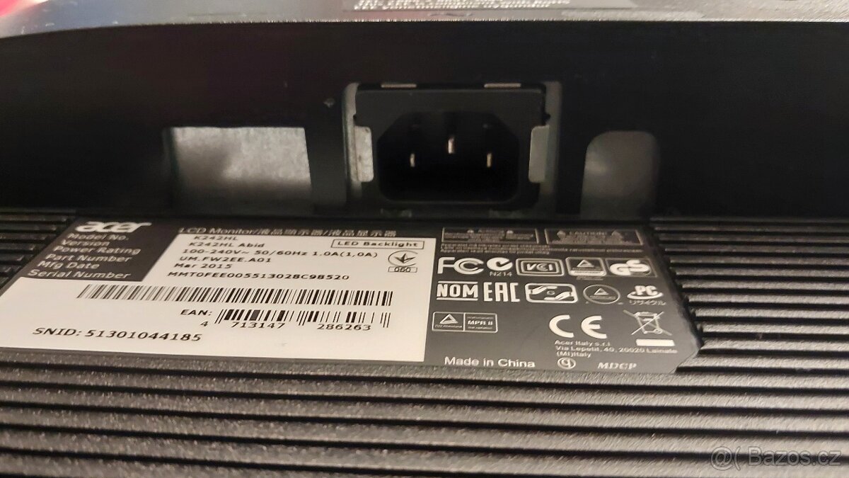 Monitor 24" Acer K242HLAbid - 5