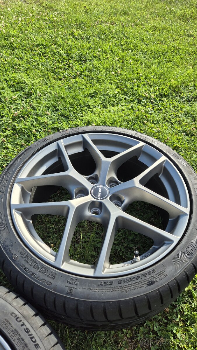 Alu kola Borbet r18 krásná letní sada - 5