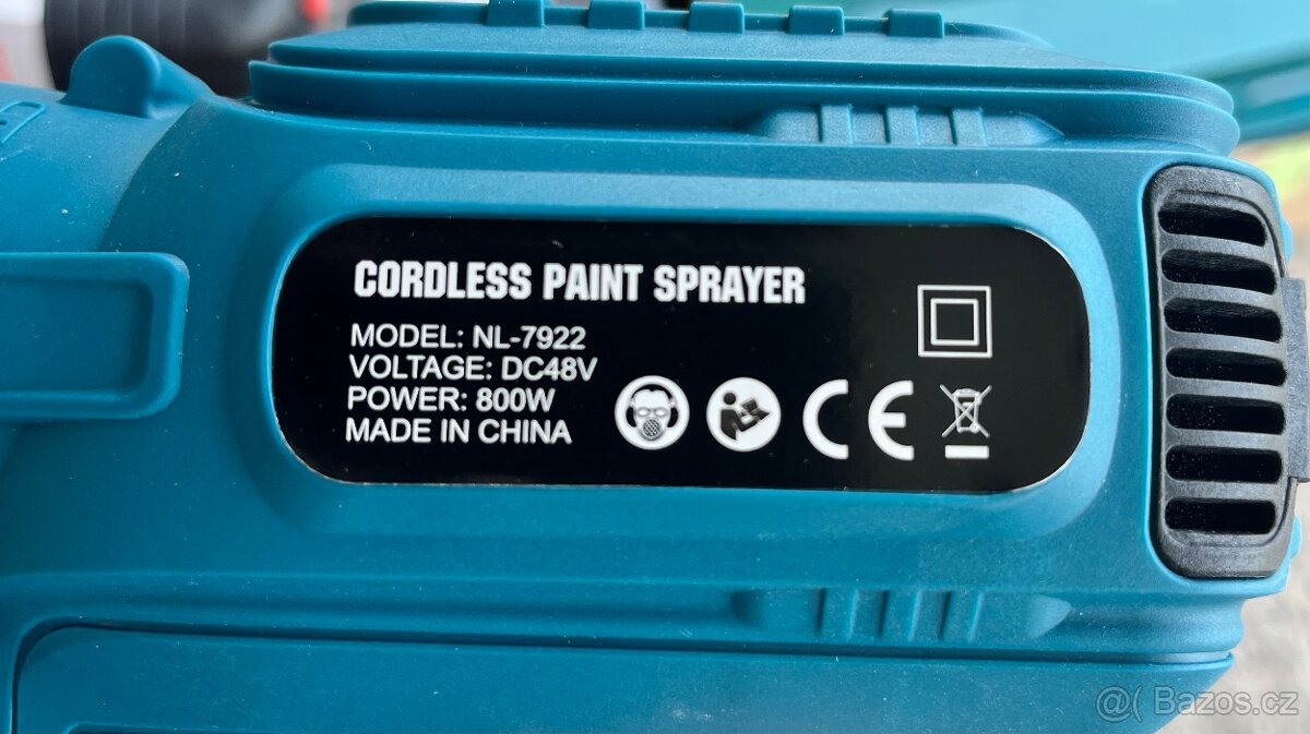 Stříkací pistole na barvu - 5