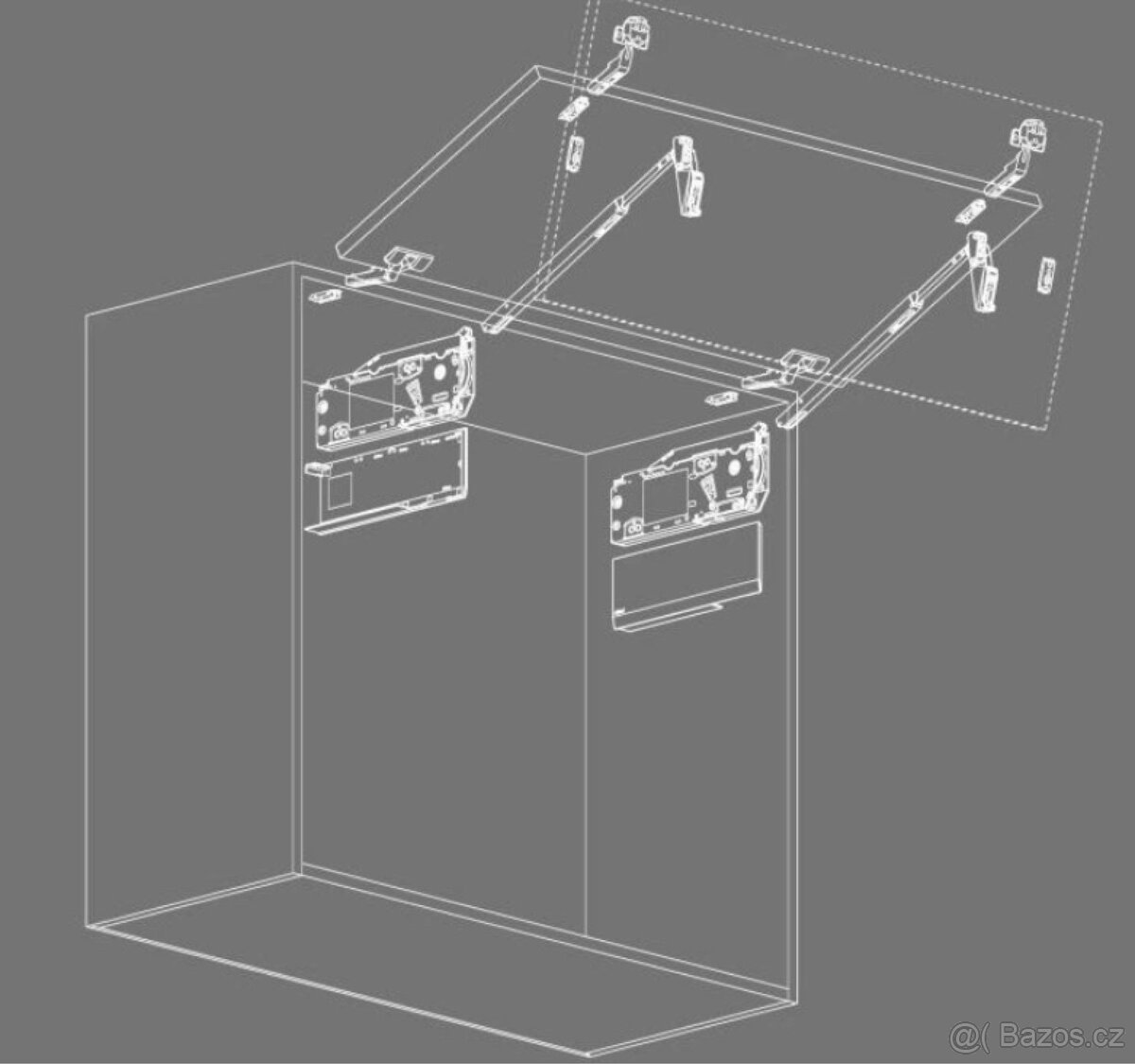 Mechanismus Blum Aventos HF top - 5