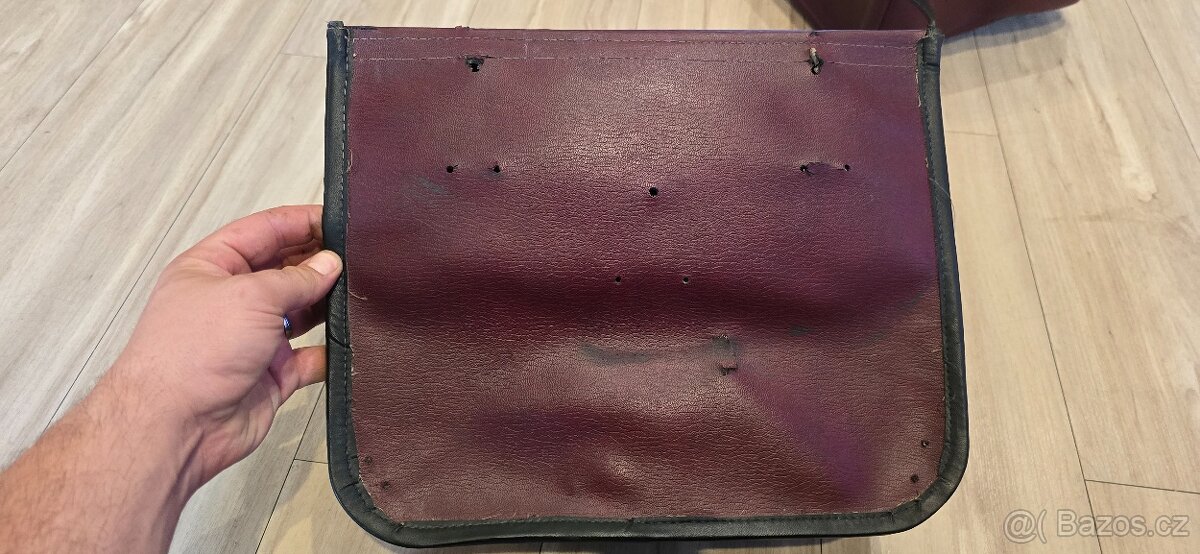 Původní brašna Babetta - výrobce Kožatex - 40let stará - 5