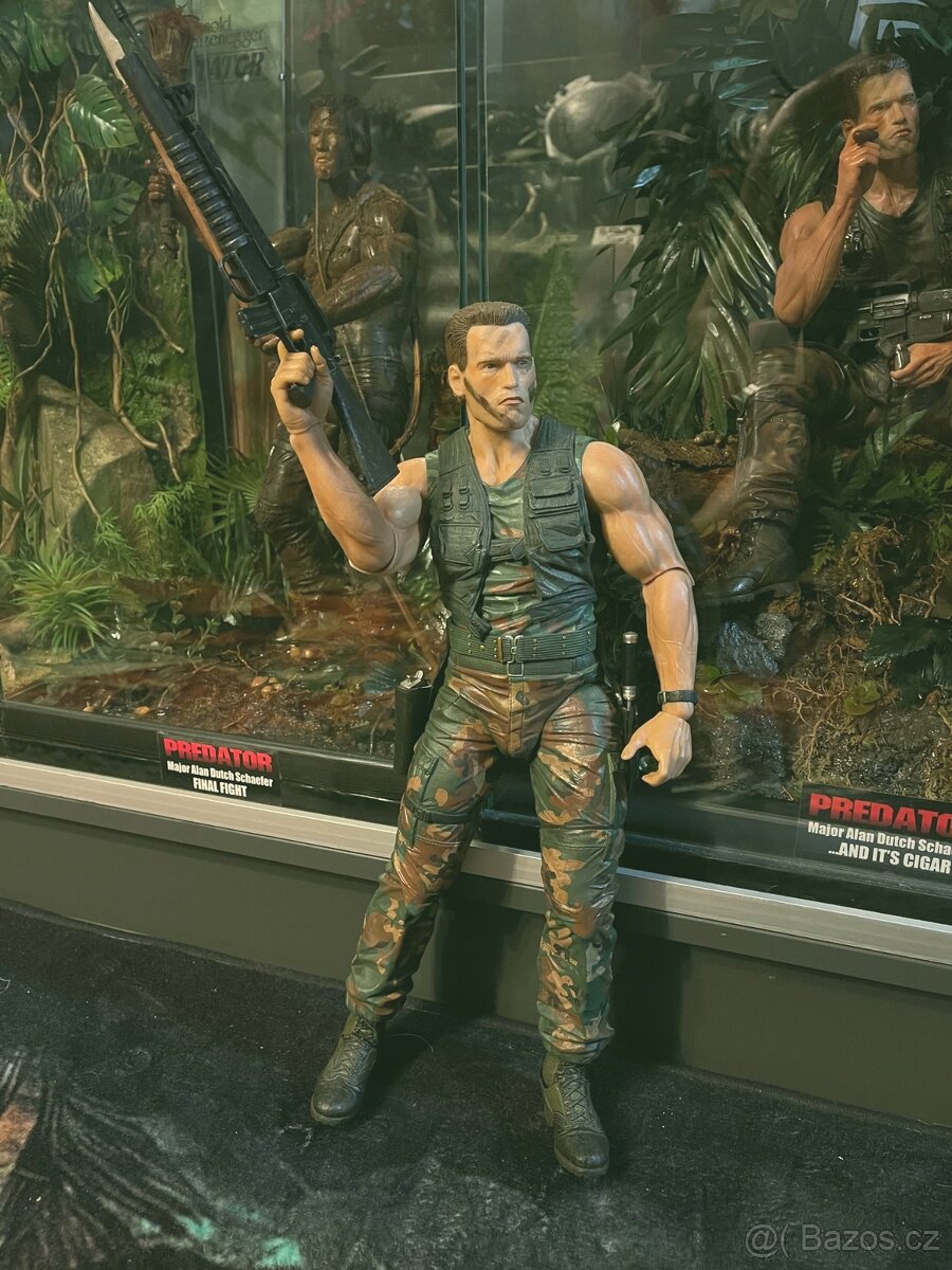 Neca Predator Alan "Dutch" Schaefer 1/4 - 46 cm/ 3 verze - 5